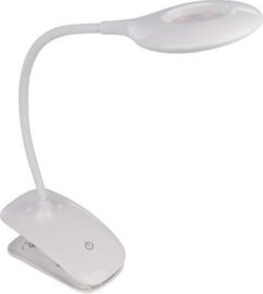 Led-Bureaulamp – Oplaadbaar – Dimbaar – 20 Leds – Wit